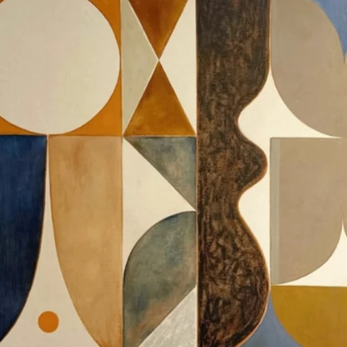 If this Exists, then that Exists, 2022 
101.6 × 63.5 cm 
Oil, coffee and colored pencil on canvas 
Price upon request